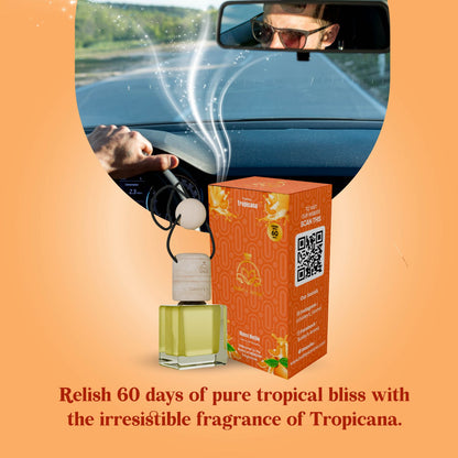 Hanging Glass Perfume | Tropicana