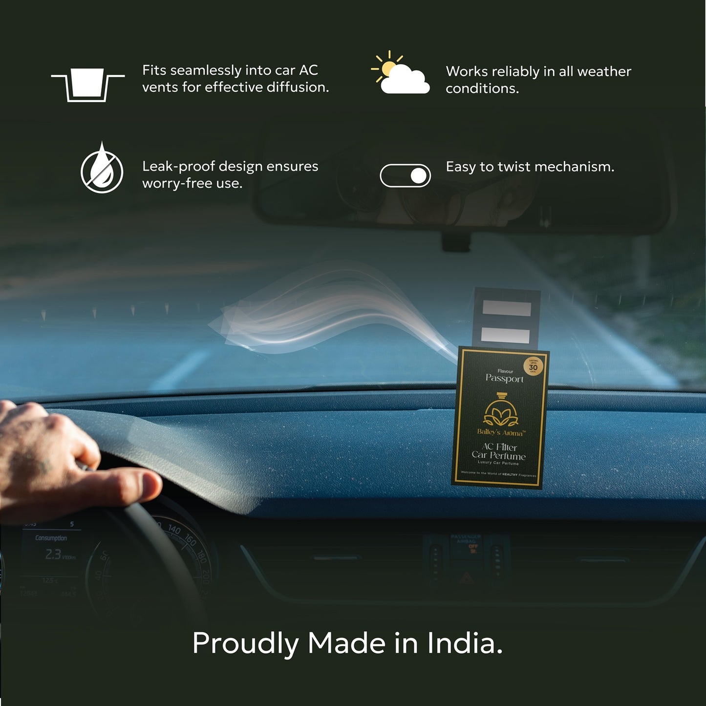 Ac filter car perfume | Passport